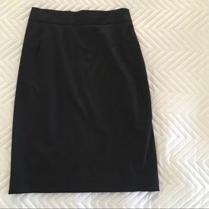 Theory black pencil skirt